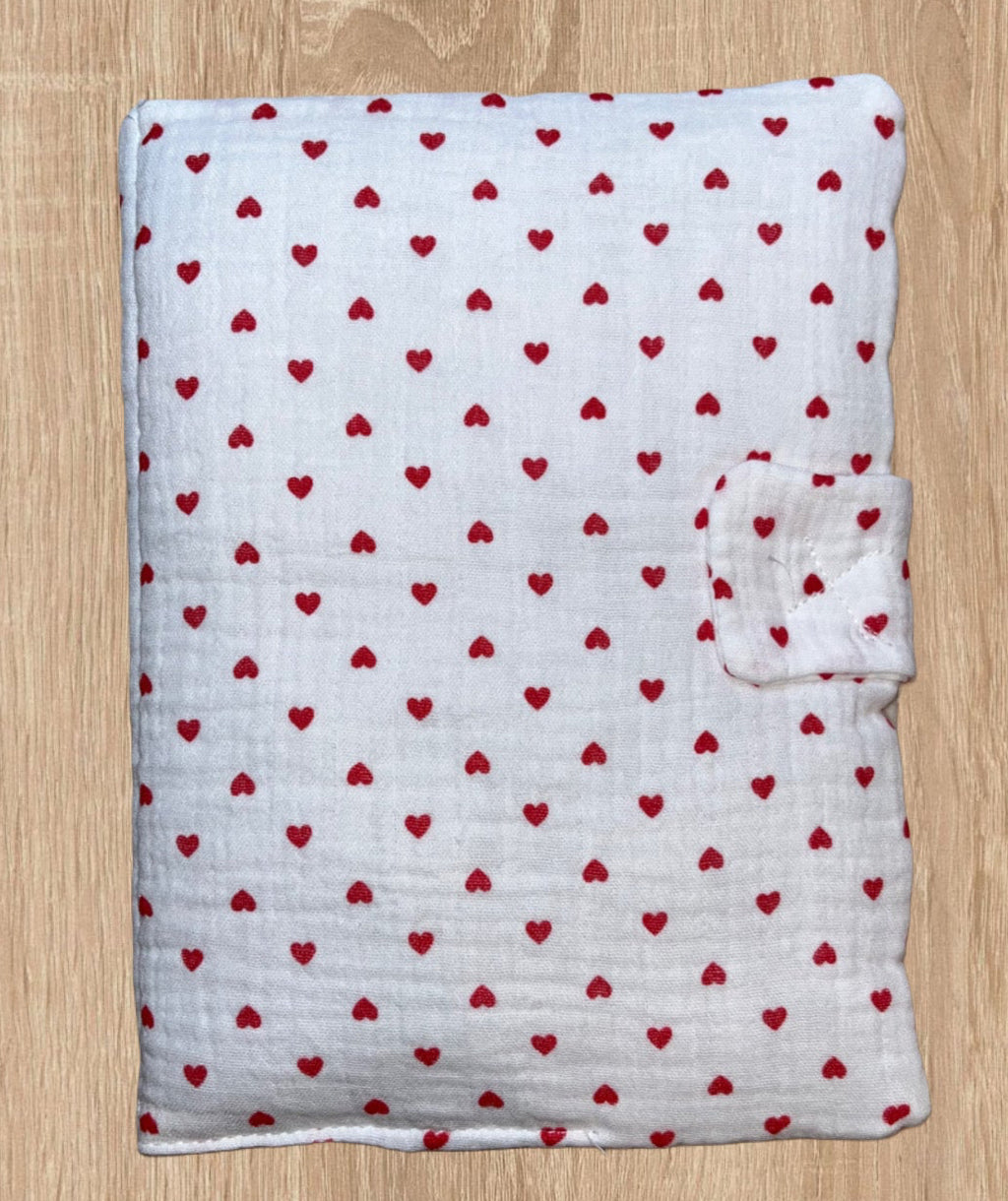 ❤️ Édition limitée Petit cœur rouge - Protège Carnet de Santé ❤️