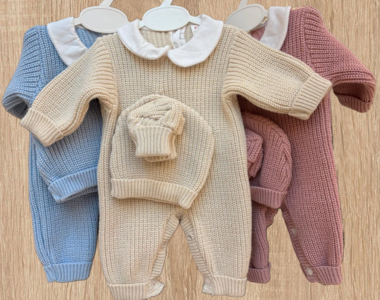 Ensemble Tricot avec col – Édition Noël